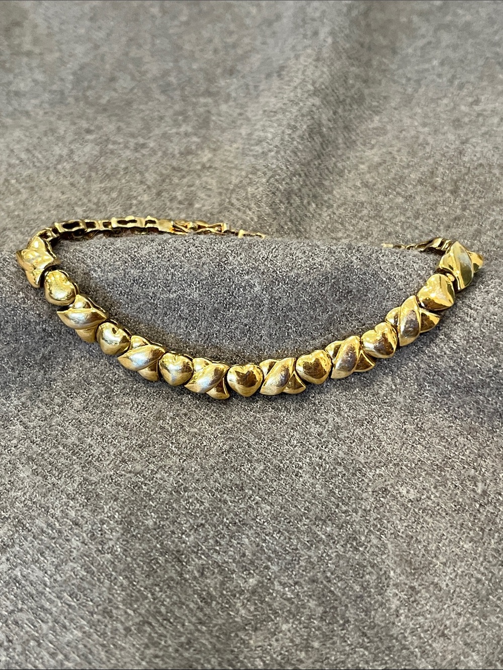 Hugs & Kisses 925 Gold Vermeil Bracelet